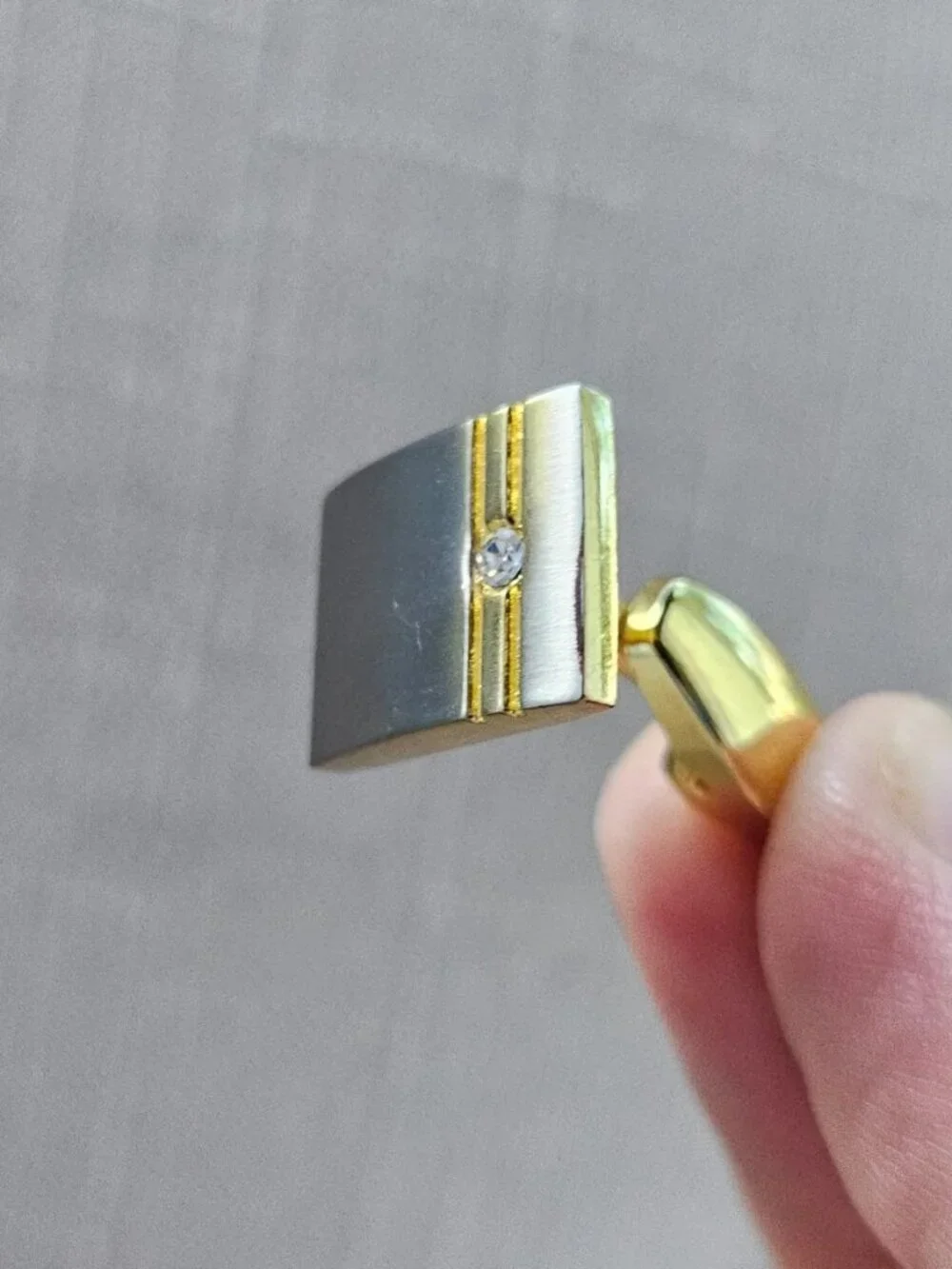 Men Cufflinks Fashion Jewelry Dress Shirt Cuff Links Stud Gold/Silver Father Day